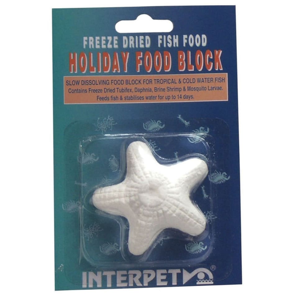 image 1 of Blagdon Interpet Holiday Food Block - 0461, 1 Pack