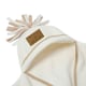 image 3 of Clair de Lune Star Fleece Wrap Blanket 0-6 Months - Cream