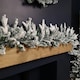 image 5 of 1.8m Snow Flocked Lapland Christmas Garland with 150 Tips