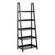 image 1 of Wally Bookcase with 5 Shelves in Black
