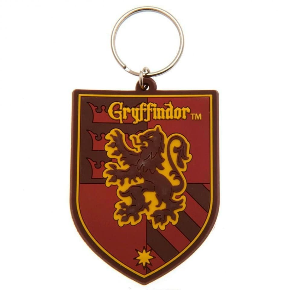 image 1 of Harry Potter Gryffindor Keyring - Red - One Size