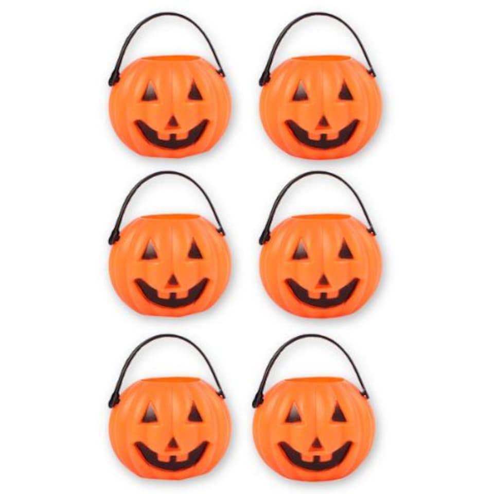 Scary Pumpkin Sweet Pots 6 Pack