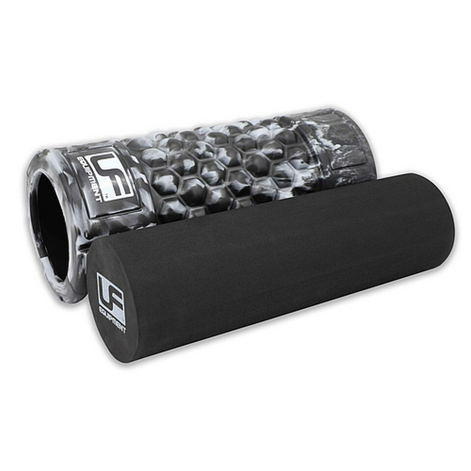 image 1 of Urban Fitness Equipment Massage Roller - Black/Silver - One Size