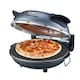 image 1 of Cooks Professional Electric Pizza Oven with Stone Base, Window, Paddles & Baking Sheet | Grey