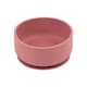 image 4 of Tiny Dining Baby Silicone Suction Bowl with Lid - Dusty Rose | Pink | Dusty Rose