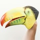 image 4 of Wild Thingz Green Toucan Hand Puppet