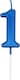 image 1 of Blue 1 Number Candle  Birthday Anniversary Party Cake Decorations Topper | Blue