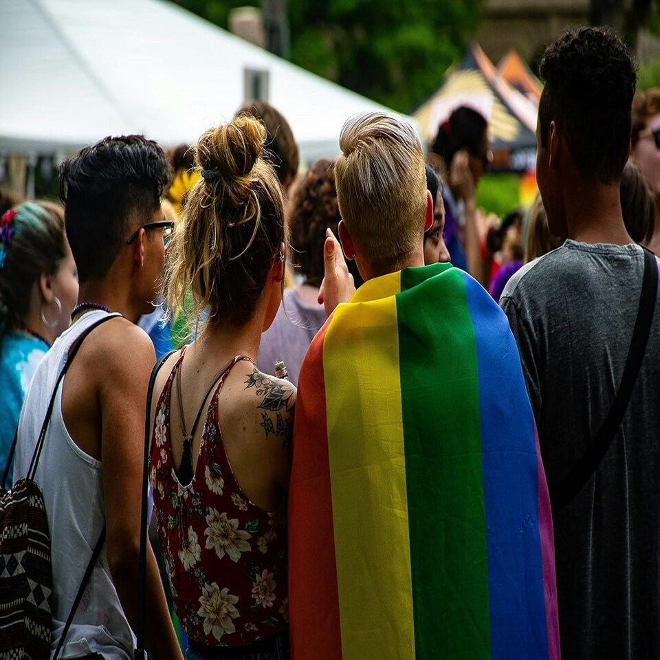 image 1 of Rainbow Flag 5ft x 3ft