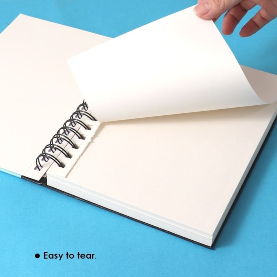 image 1 of Spiral Sketch Book 80 Sheets 13.9 x 20cm