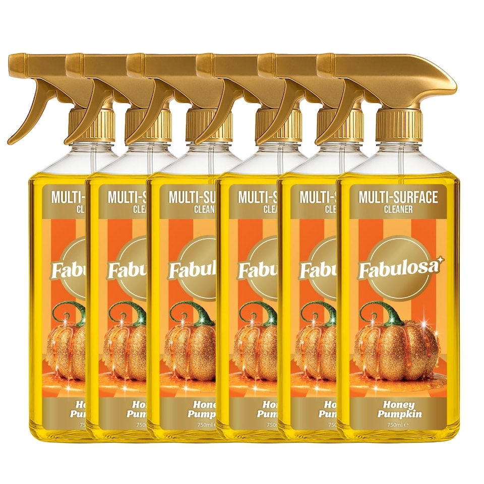image 1 of Fabulosa Pumpkin Party Multi-Purpose Cleaner Pack of 3 (2250ml)