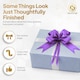 image 3 of 60pcs Purple 50mm/5cm Large Ribbon Pull Bows for Gift Wrapping, Hampers, Florist Bouquets, Wedding Cars and Party Décor Pullbow