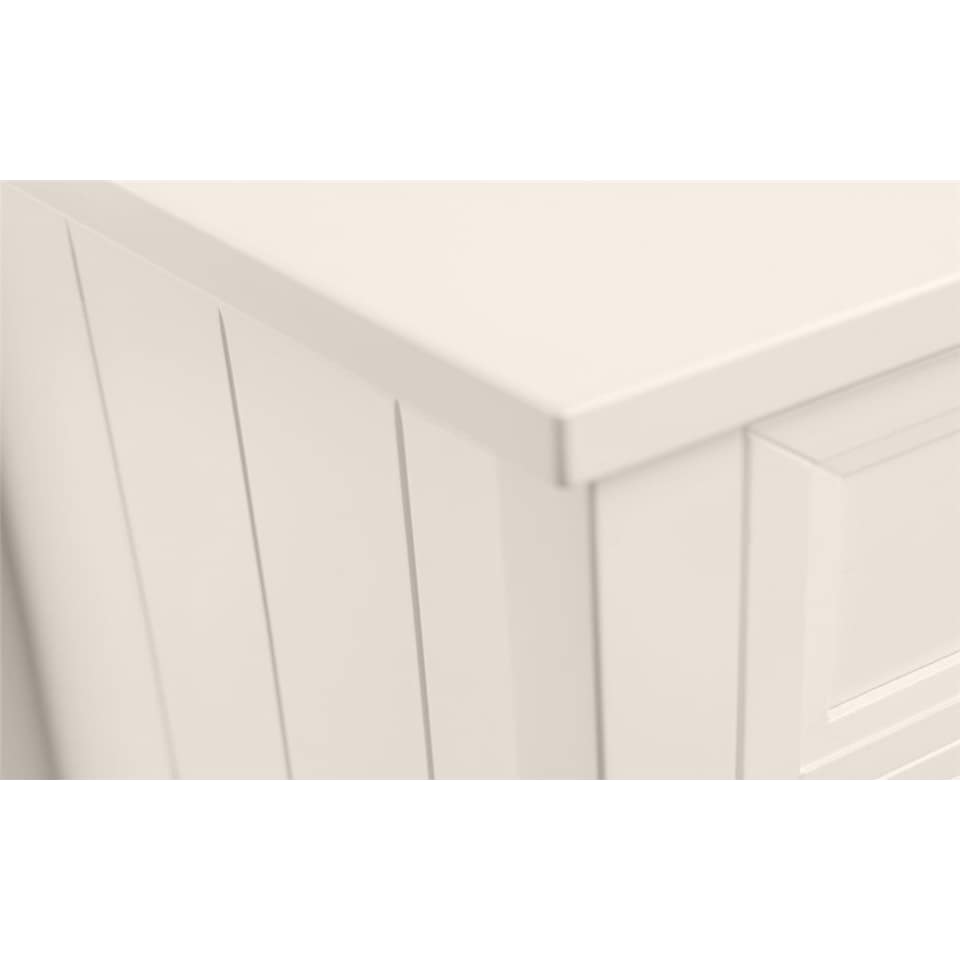 image 1 of Premier Surf White 3 Drawers Chest