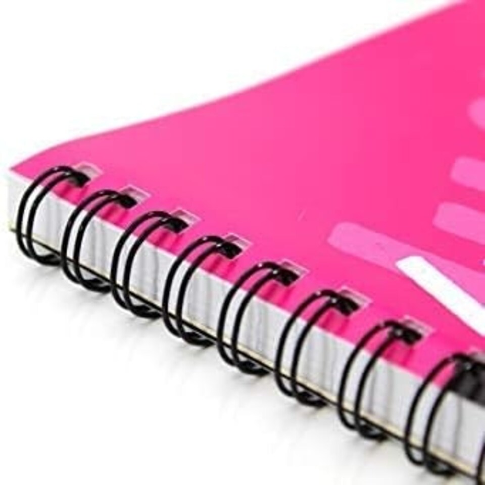 image 1 of B5 70 Leaves Printed 5 mm Dot Grid and Perforated Wire bound Notebook