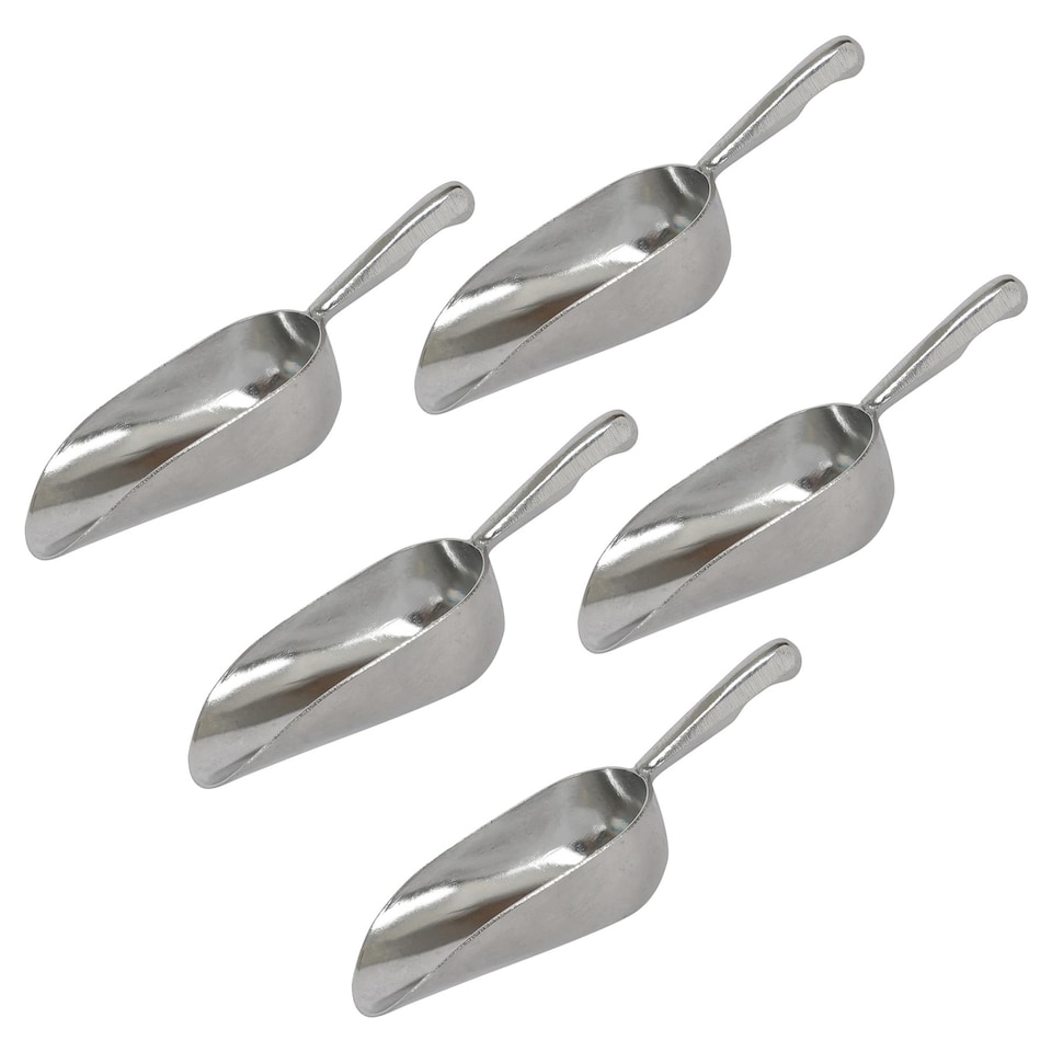 image 1 of Rink Drink Aluminium Ice Scoops - 3.5oz - Pack of 5