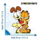 image 3 of Garfield and Odie Lifesize Cardboard Cutout 126cm