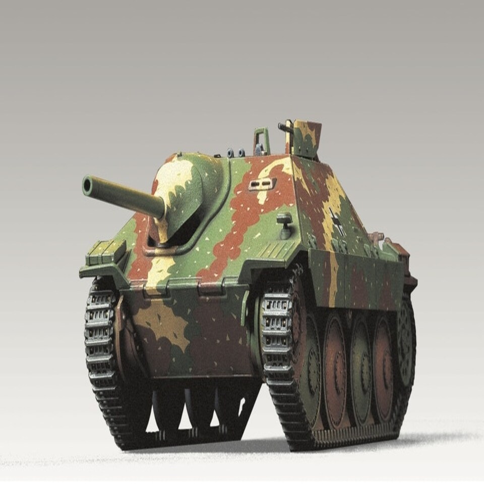 Tamiya German Hetzer Tank Destroyer Mid Production (1:48 Scale)