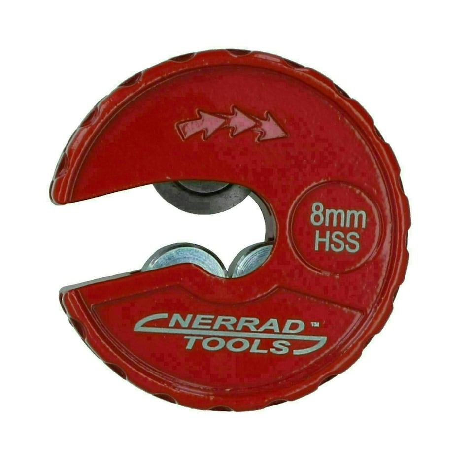 image 1 of 8mm Copper Tube Pipe Cutter Slice Wheel HSS Wheels One Handed Operation