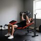image 2 of HOMCOM Multi-Function Adjustable Weight Training Bench Gym Fitness Lifting