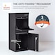 image 3 of SMART PARCEL BOX® Large Front & Rear Access | Black | 1