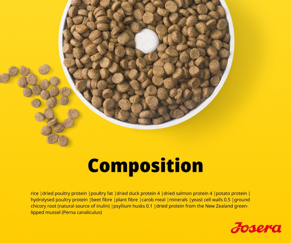 image 1 of Josera SensiJunior complete puppy food | For active pups | Sensitive digestion | Gluten-free | Medium & large breeds | Immune Plus | Lots of meat | 0.9kg