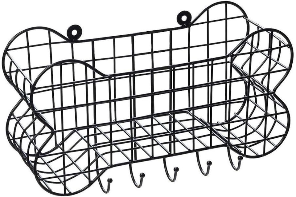image 1 of Dog Bone Wire Storage Shelf - Large
