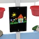 image 8 of Outsunny Kids Sandbox, Outdoor Playset, for Ages 3-7 Years - Blue