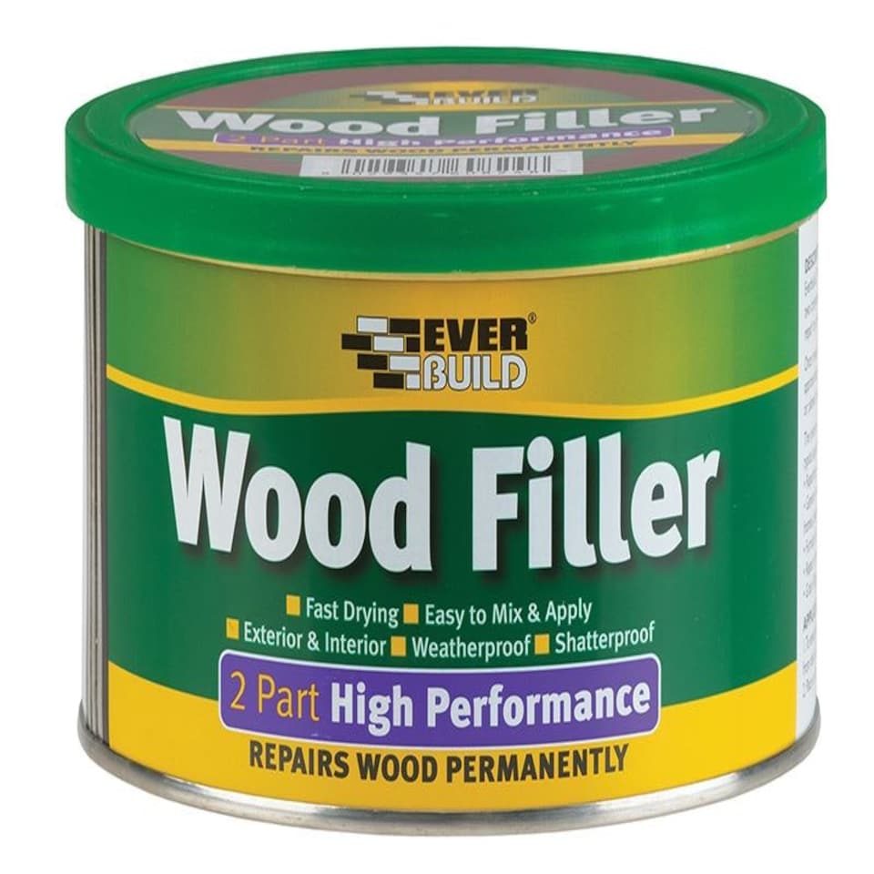 Everbuild Sika - 2-Part High-Performance Wood Filler Light Stainable 1.4kg