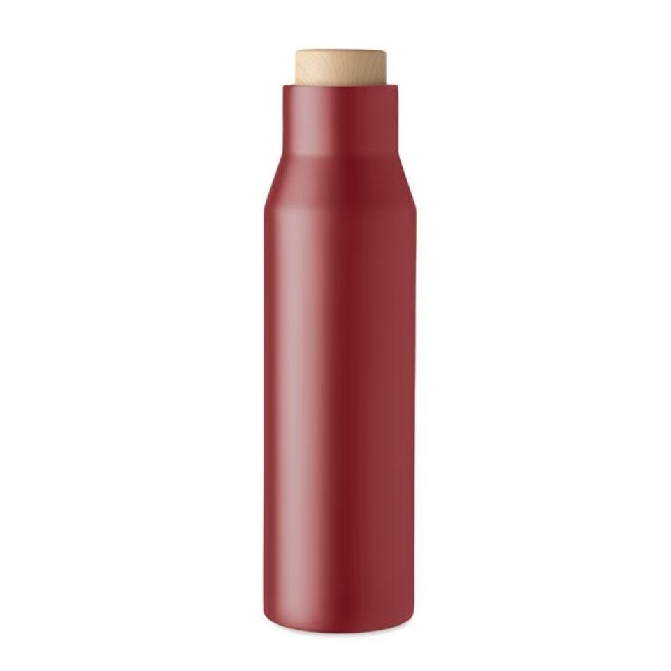 image 1 of MidOcean Dudinka Double Wall 500ml Flask - Burgundy - One Size Purple | One Size