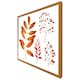 image 5 of Orange autumn leaves (Picture Frame) White | XS