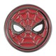 image 1 of Spider-Man Enamel Badge - Red/Black - One Size