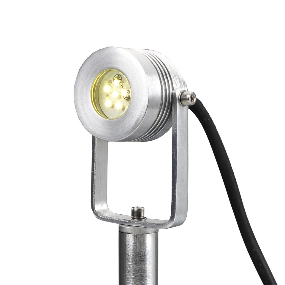 image 1 of Spennymoor Starter kit including 3 x 12V Spotlights, 3 x Poles, 6m cable & 12V Transformer, IP54