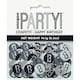 image 3 of Unique Party Glitz Foil Confetti - Black - 13