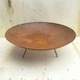 image 4 of Primrose Outdoor Corten Steel Fire Pit & Water Bowl Round 80cm Round