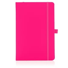 Notes London A5 Wilson Lined Page Notebook Neon Pink