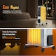 image 8 of PureMate 2500W Oil Filled Radiator, 11-Fin Portable Heater with Digital Thermostat, 24h Timer, ECO Mode & Touch Control