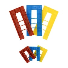 Timco - Assorted Horseshoe Shims (Size 1.0, 3.0, 5.0, 6.0mm - 100 Pieces)