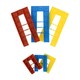 image 1 of Timco - Assorted Horseshoe Shims (Size 1.0, 3.0, 5.0, 6.0mm - 100 Pieces)