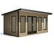 image 5 of Cali 16 x 8 Feet Pent 1 Garden Office - OSB - MDF - L334 x W509.4 x H246.1 cm | Brown