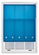 image 4 of FURNISHED Roller Blinds Daylight Round Eyelet Light Filtering Easy Fit Trimmable Window Blind | Blue | Teal | (W) 145cm x (L) 165cm