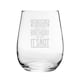 image 1 of Personalised Birthday Gin Tumbler Gift for Friend Stemless