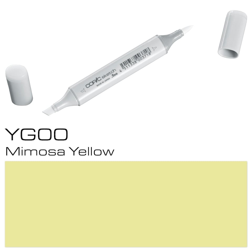 image 1 of Copic Sketch Marker, Mimosa Yellow, Single Pen