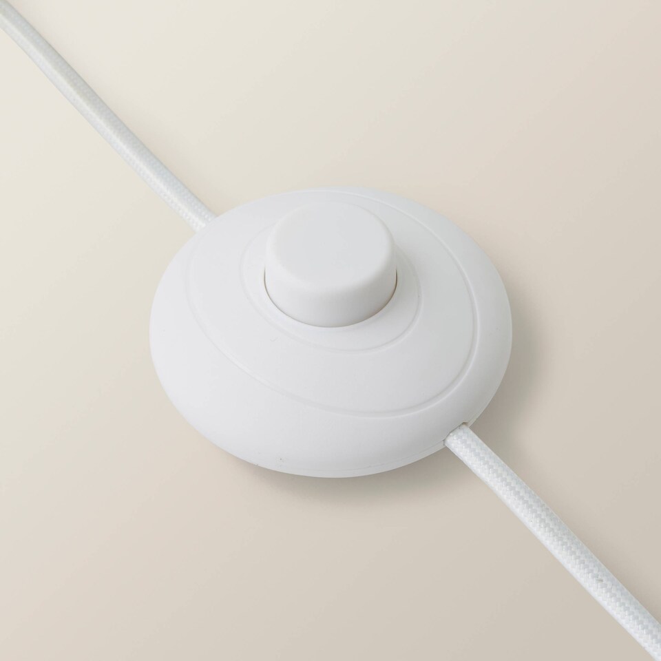 image 1 of ValueLights Victoria White Wood Traditional Stem Floor Lamp Base | White