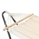 image 5 of Harbour Housewares Garden Spreader Bar Hammock with Stand - Natural