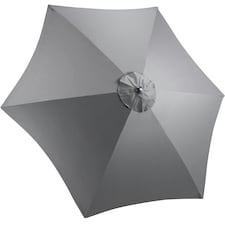 2.7m Replacement Parasol Canopy - Grey