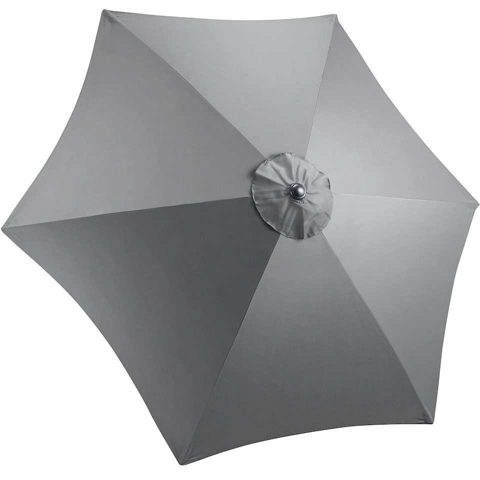image 1 of 2.7m Replacement Parasol Canopy - Grey