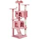 image 1 of Yaheetech 156 cm Multilevel Indoor Cat Climbing Frame Pink