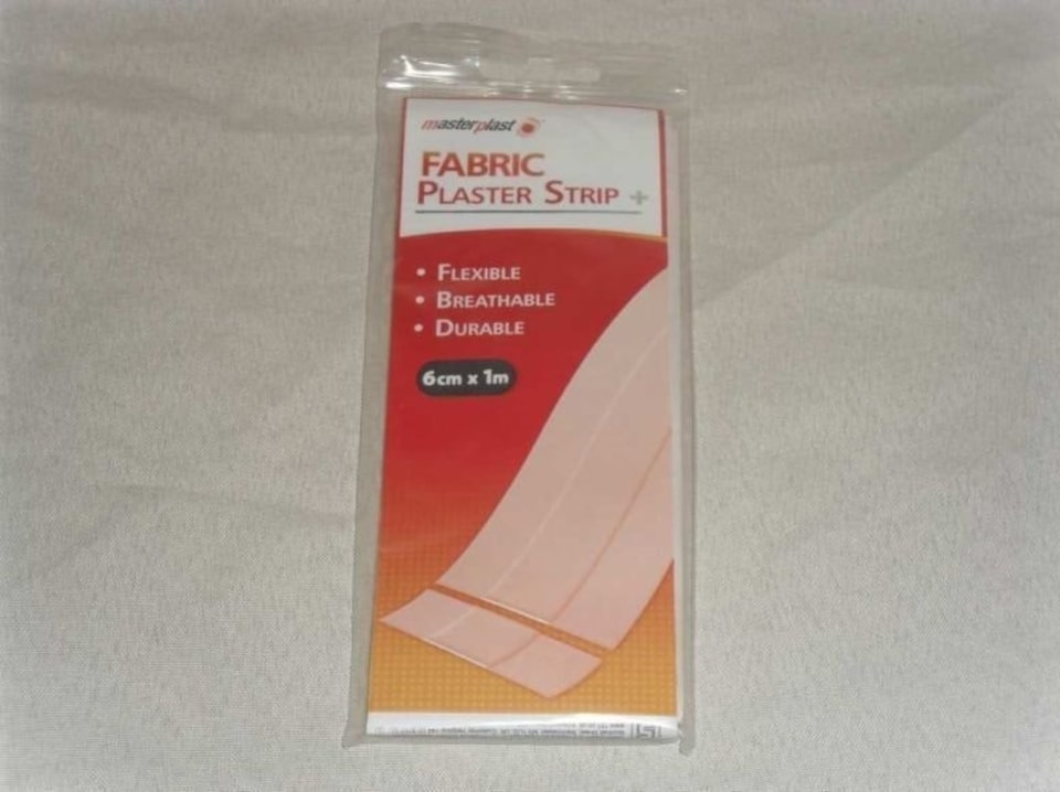 image 1 of Masterplast Fabric Plaster Strip 6cm x 1m