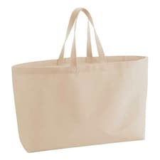 Westford Mill Canvas Oversized Tote Bag - Peach - One Size (UTRW8550)