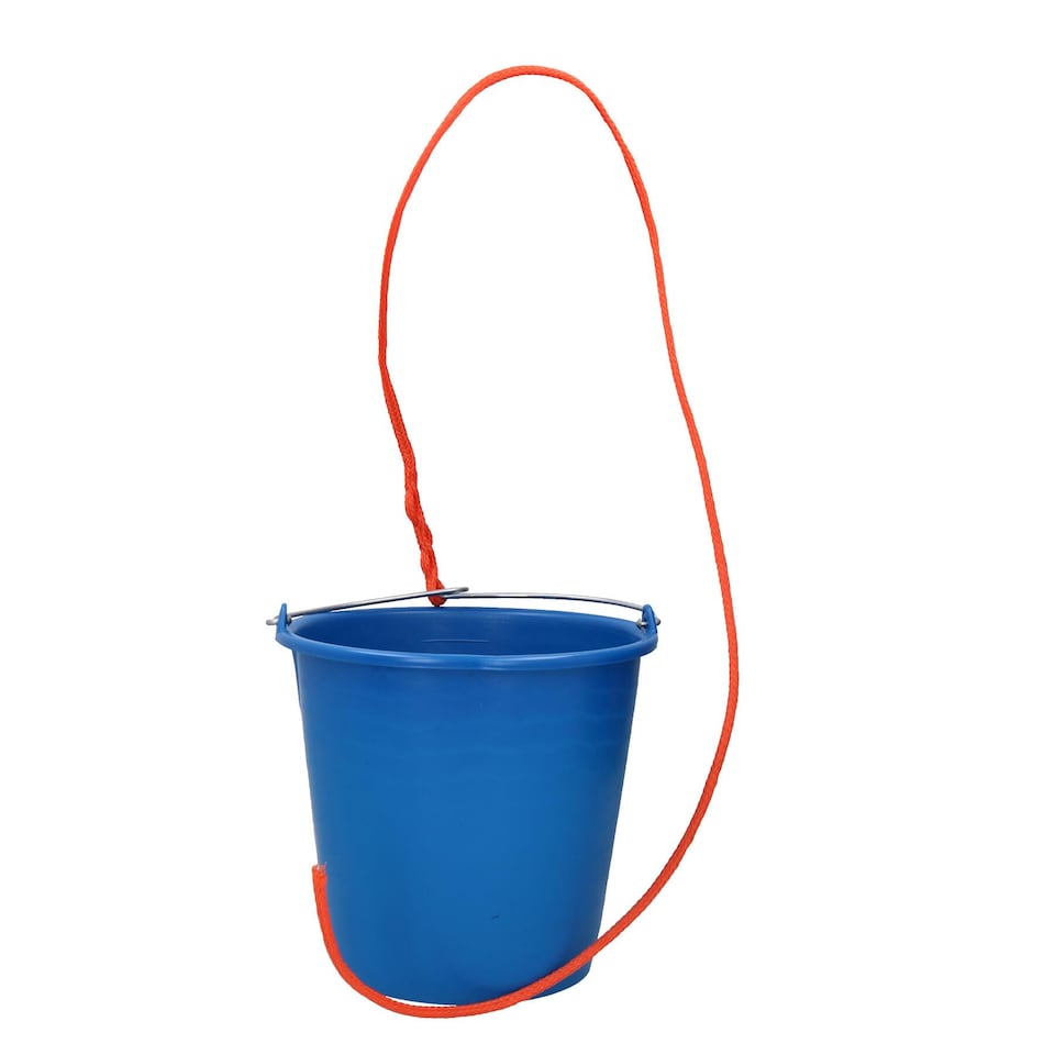 image 1 of High Grade Semi-flexible Plastic Bucket 10L with Spliced 1.5m Rope Boat Yacht