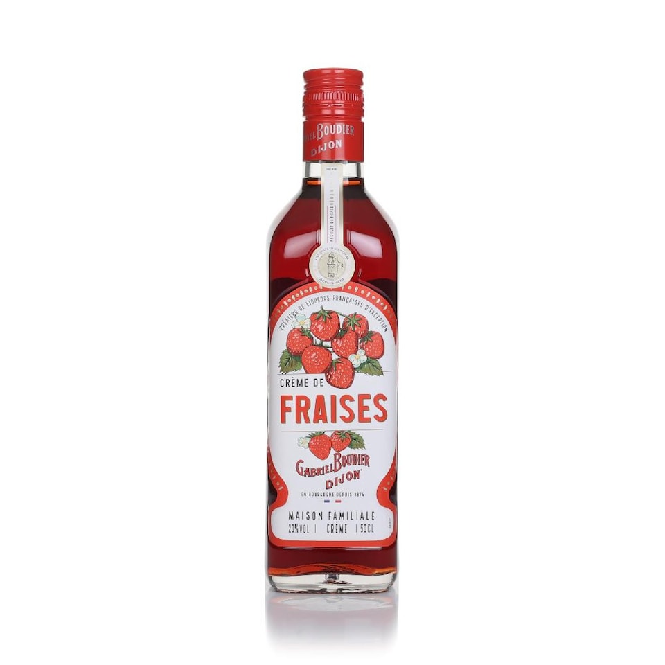 image 1 of Gabriel Boudier Creme de Fraises a la Fraise des Bois Wild Strawberry | Clear | 1